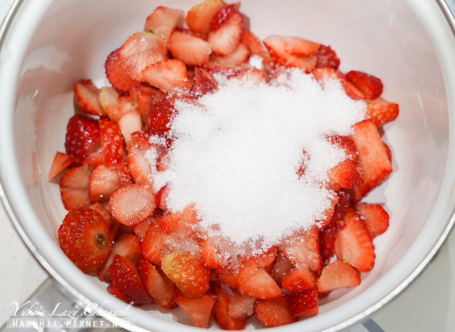 【食譜】法式草莓蛋糕做法，經典法式甜點其實不難 @Yuki&#039;s Lazy Channel