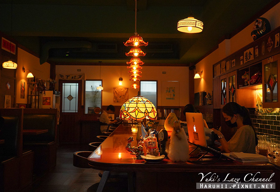 翌日咖啡店，昭和風復古深夜咖啡店，氛圍太美妙，不限時 附菜單 @Yuki&#039;s Lazy Channel
