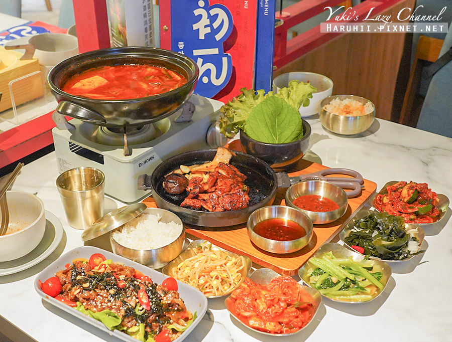 初瓦韓式料理，王品X孫榮打造韓式料理，可愛機器人送餐 附菜單、訂位方式 @Yuki&#039;s Lazy Channel