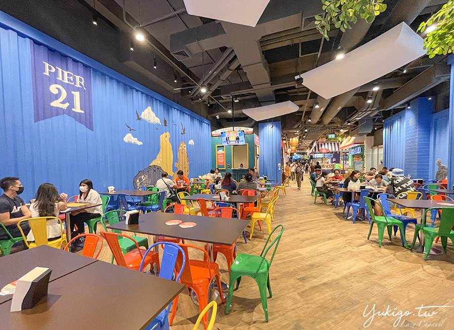 【曼谷】Terminal 21 Rama 3 Pier 21美食街：便宜好吃的T21百貨美食街 @Yuki&#039;s Lazy Channel