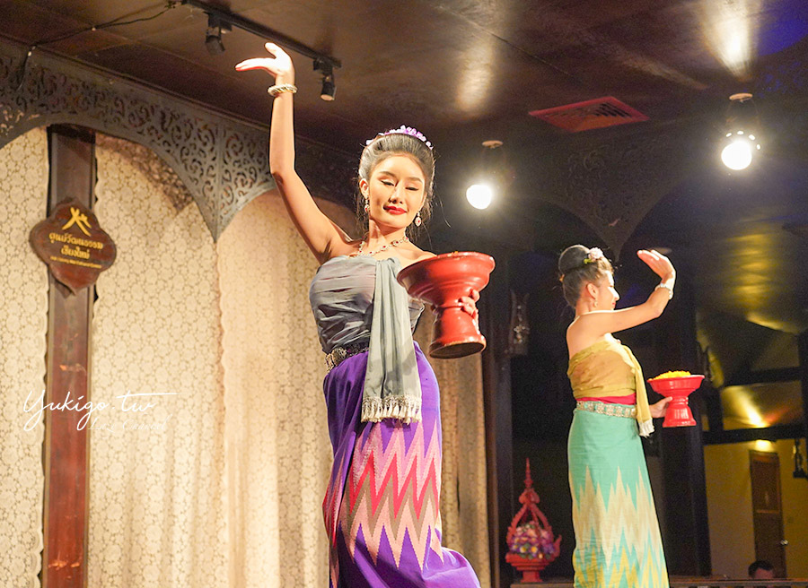 【清邁】老清邁文化中心，KhanToke泰北帝王餐吃到飽＆泰國傳統舞蹈晚餐秀 @Yuki&#039;s Lazy Channel